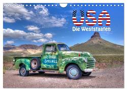 USA – Die Weststaaten (Wandkalender 2024 DIN A4 quer), CALVENDO Monatskalender von Matziol,  Michael