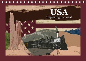 USA – Exploring the west (Tischkalender 2019 DIN A5 quer) von Larsen