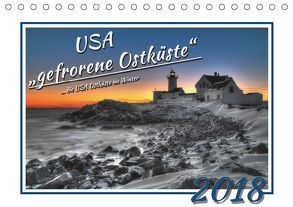 USA „gefrorene Ostküste“ (Tischkalender 2018 DIN A5 quer) von Härting,  Falk