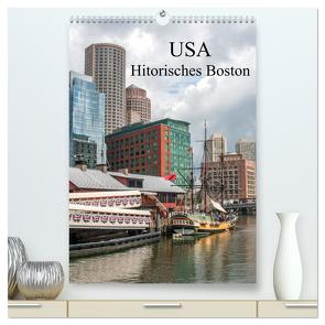USA – Historisches Boston (hochwertiger Premium Wandkalender 2024 DIN A2 hoch), Kunstdruck in Hochglanz von pixs:sell,  pixs:sell