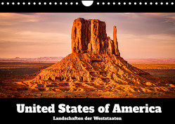USA: Landschaften der Weststaaten (Wandkalender 2023 DIN A4 quer) von Westermann,  Dennis