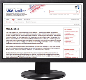 USA-Lexikon – Jahresabonnement bei Kombibezug Print und Datenbank von Mauch,  Christof, Wersich,  Rüdiger B.