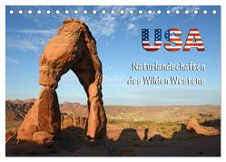 USA – Naturlandschaften des Wilden Westens (Tischkalender 2024 DIN A5 quer), CALVENDO Monatskalender von Kärcher,  Mike