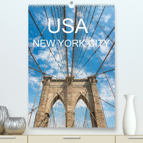 USA – New York City (Premium, hochwertiger DIN A2 Wandkalender 2023, Kunstdruck in Hochglanz) von pixs:sell
