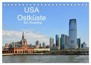 USA Ostküste Ein Road Trip (Tischkalender 2024 DIN A5 quer), CALVENDO Monatskalender