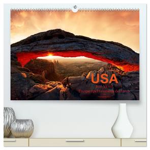 USA Süd-West (hochwertiger Premium Wandkalender 2024 DIN A2 quer), Kunstdruck in Hochglanz von Rucker,  Michael