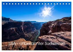 USA – unbekannter Südwesten (Tischkalender 2024 DIN A5 quer), CALVENDO Monatskalender von Schöb,  Monika
