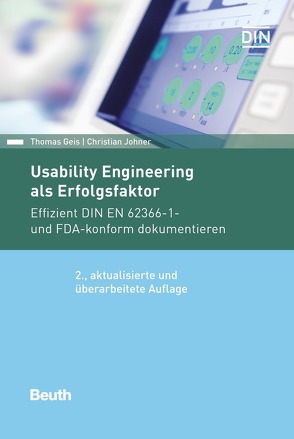 Usability Engineering als Erfolgsfaktor – Buch mit E-Book von Geis,  Thomas, Johner,  Christian