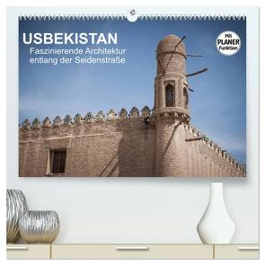 Usbekistan – Faszinierende Architektur entlang der Seidenstraße (hochwertiger Premium Wandkalender 2024 DIN A2 quer), Kunstdruck in Hochglanz von Dobrindt,  Jeanette