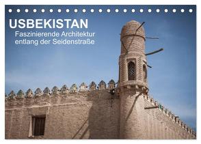 Usbekistan – Faszinierende Architektur entlang der Seidenstraße (Tischkalender 2024 DIN A5 quer), CALVENDO Monatskalender von Dobrindt,  Jeanette