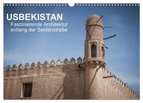 Usbekistan – Faszinierende Architektur entlang der Seidenstraße (Wandkalender 2024 DIN A3 quer), CALVENDO Monatskalender von Dobrindt,  Jeanette
