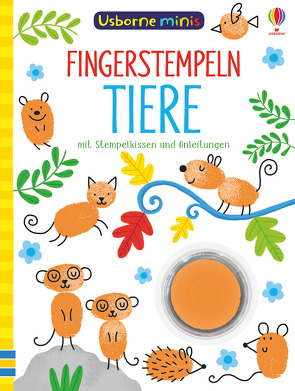Usborne Minis – Fingerstempeln: Tiere von Addison,  Jenny, Smith,  Sam