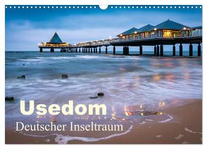 Usedom – Deutscher Inseltraum (Wandkalender 2024 DIN A3 quer), CALVENDO Monatskalender von Wasilewski,  Martin