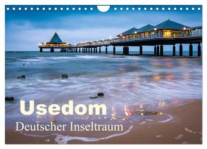 Usedom – Deutscher Inseltraum (Wandkalender 2024 DIN A4 quer), CALVENDO Monatskalender von Wasilewski,  Martin