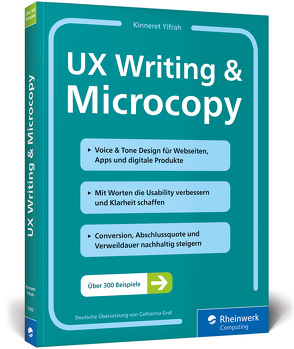 UX Writing & Microcopy von Yifrah,  Kinneret