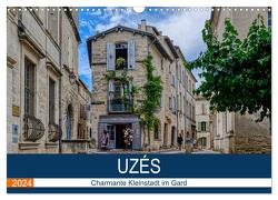 Uzés – Charmante Kleinstadt im Gard (Wandkalender 2024 DIN A3 quer), CALVENDO Monatskalender von Bartruff,  Thomas