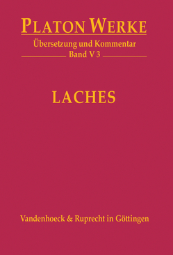 V 3 Laches von Hardy,  Jörg, Platon