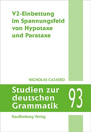 V2-Einbettung im Spannungsfeld von Hypotaxe und Parataxe von Catasso,  Nicholas