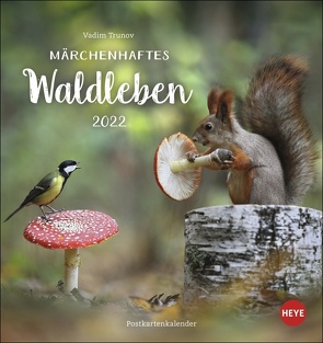 Vadim Trunov: Märchenhaftes Waldleben Postkartenkalender 2022 von Heye, Trunov,  Vadim