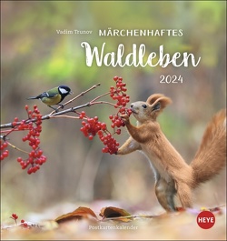 Vadim Trunov: Märchenhaftes Waldleben Postkartenkalender 2024 von Vadim Trunov