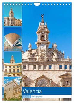 Valencia – Reiseplaner (Wandkalender 2024 DIN A4 hoch), CALVENDO Monatskalender von Schwarze,  Nina