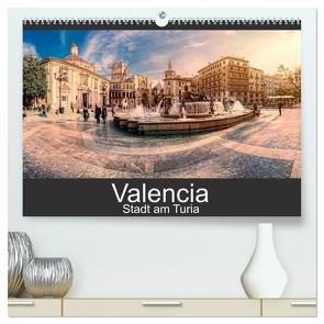 Valencia – Stadt am Turia (hochwertiger Premium Wandkalender 2024 DIN A2 quer), Kunstdruck in Hochglanz von Photography,  Hessbeck