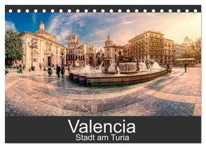 Valencia – Stadt am Turia (Tischkalender 2024 DIN A5 quer), CALVENDO Monatskalender von Photography,  Hessbeck