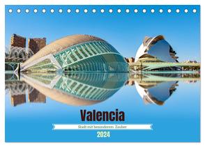 Valencia – Stadt mit besonderem Zauber (Tischkalender 2024 DIN A5 quer), CALVENDO Monatskalender von Schwarze,  Nina