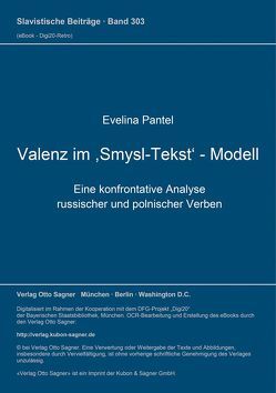 Valenz im ,Smysl-Tekst‘-Modell von Pantel,  Evelina