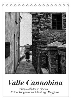 Valle Cannobina – Einsame Dörfer im Piemont (Tischkalender 2024 DIN A5 hoch), CALVENDO Monatskalender von J. Richtsteig,  Walter