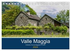 Valle Maggia – Entdecken Sie das Maggiatal im Tessin (Tischkalender 2024 DIN A5 quer), CALVENDO Monatskalender von photography,  IAM