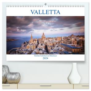 Valletta – Morbide Schönheit im Mittelmeer (hochwertiger Premium Wandkalender 2024 DIN A2 quer), Kunstdruck in Hochglanz von Weck,  Dieter