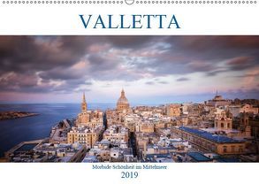 Valletta – Morbide Schönheit im Mittelmeer (Wandkalender 2019 DIN A2 quer) von Weck,  Dieter