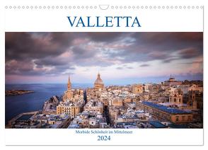 Valletta – Morbide Schönheit im Mittelmeer (Wandkalender 2024 DIN A3 quer), CALVENDO Monatskalender von Weck,  Dieter