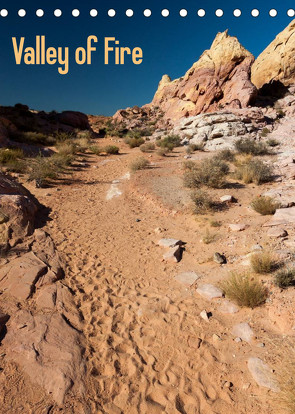 Valley of Fire (Tischkalender 2022 DIN A5 hoch) von Friederich,  Rudolf