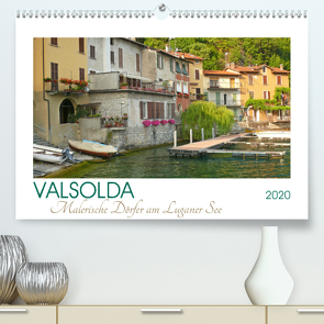 Valsolda. Malerische Dörfer am Luganer See (Premium, hochwertiger DIN A2 Wandkalender 2020, Kunstdruck in Hochglanz) von M. Laube,  Lucy