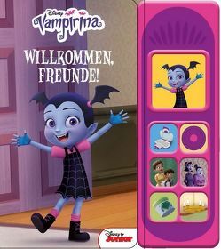 Vampirina- Disney – Willkommen Freunde -Soundbuch – Pappbilderbuch mit 7 coolen Geräuschen für Kinder ab 3 Jahren