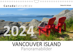 VANCOUVER ISLAND Panoramabilder (Wandkalender 2024 DIN A4 quer), CALVENDO Monatskalender von Wilczek,  Dieter-M.