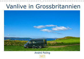 Vanlife in Grossbritannien (Wandkalender 2022 DIN A3 quer) von Poling,  André