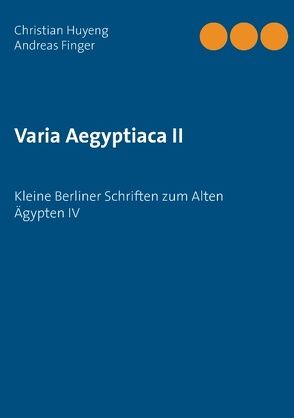 Varia Aegyptiaca II von Heyd,  Martina