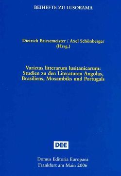 Varietas litterarum lusitanicarum von Briesemeister,  Dietrich, Schönberger,  Axel