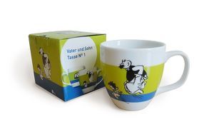 Vater und Sohn Tasse Henkeltasse 0,4 l von Ohser alias e.o.plauen,  Erich