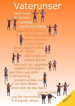 Vaterunser-Poster mit Bewegungen von Schöll,  Carmen
