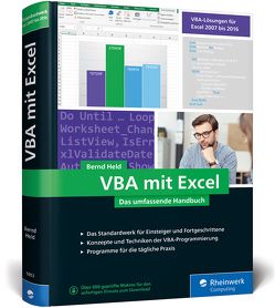 VBA mit Excel von Held,  Bernd