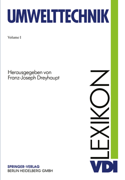 VDI-Lexikon Umwelttechnik von Dreyhaupt,  Franz-Josef