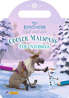 VE 5 Disney Die Eiskönigin Olaf taut auf: Cooler Malspaß für unterwegs