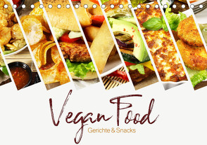 Vegan Food Kalender – Gerichte und Snacks (Tischkalender 2023 DIN A5 quer) von Hergenhan,  Georg