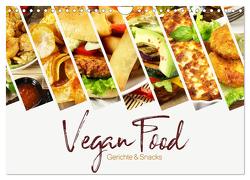 Vegan Food Kalender – Gerichte und Snacks (Wandkalender 2024 DIN A4 quer), CALVENDO Monatskalender von Hergenhan,  Georg