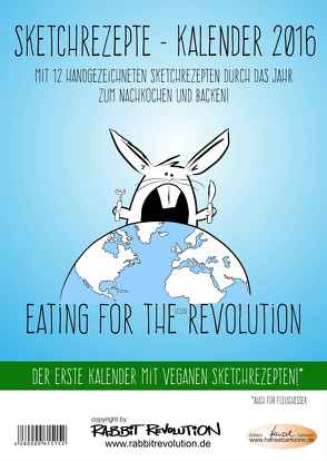 Vegan Kalender 2016 – Sketchrezepte von Peifer ,  Jan