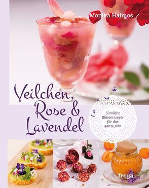 Veilchen, Rose und Lavendel von Halmos,  Monika